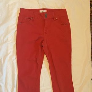 Cabi Hi Low crops (red)